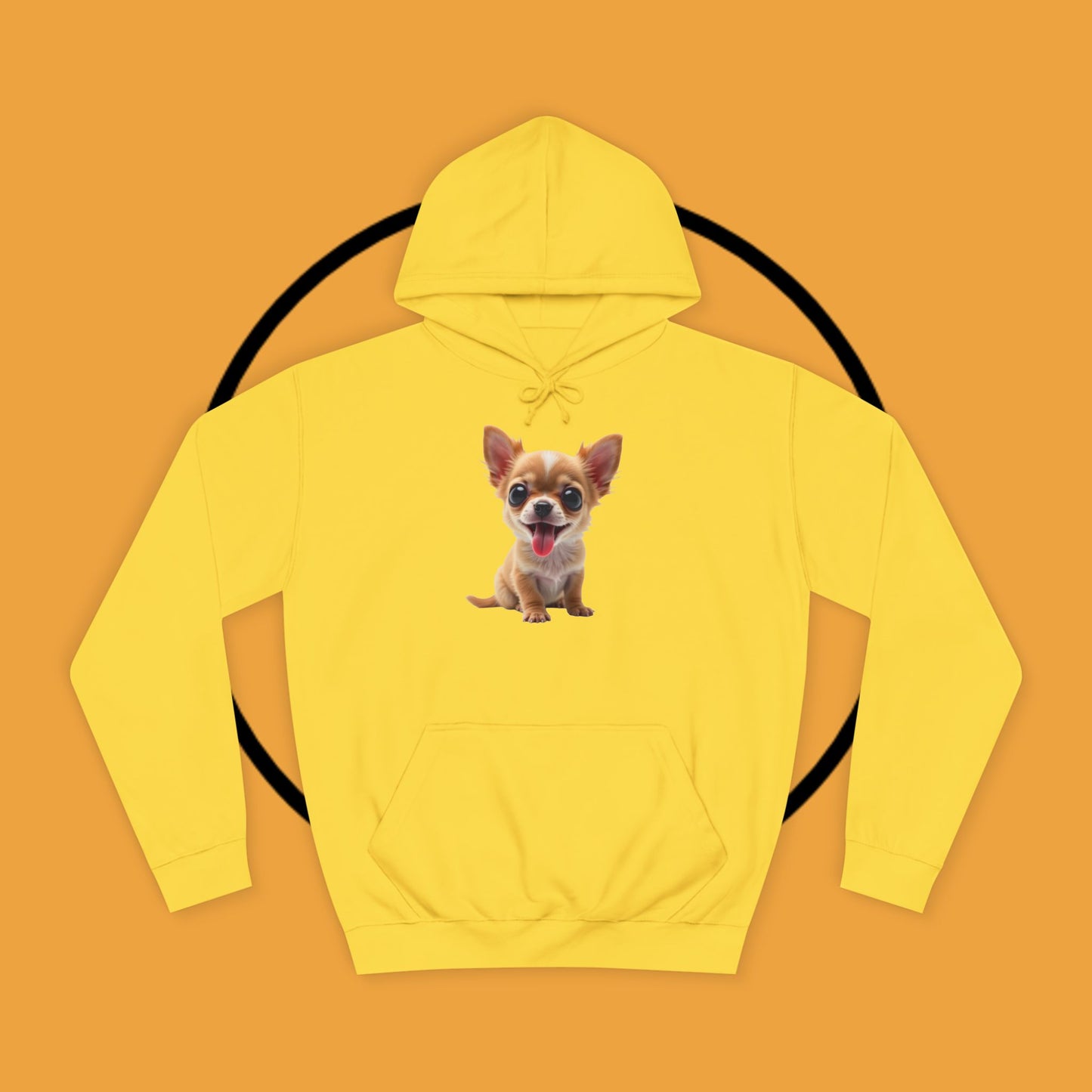 Adorable Chihuahua Puppy Hoodie - Cute Dog Lover Pullover Sweatshirt