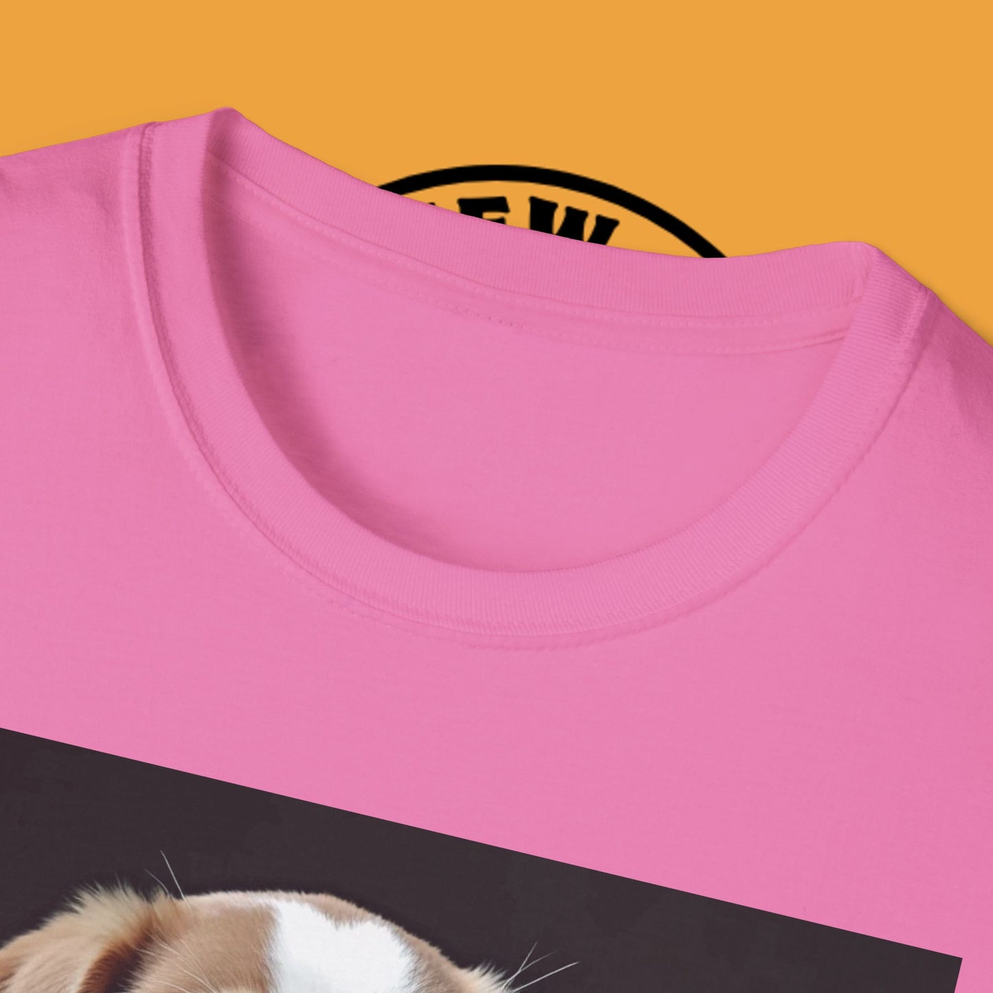 Tough Beagle Puppy T-Shirt - Rebel Dog with Leather Harness Design | Edgy Pet Lover Biker Style Tee