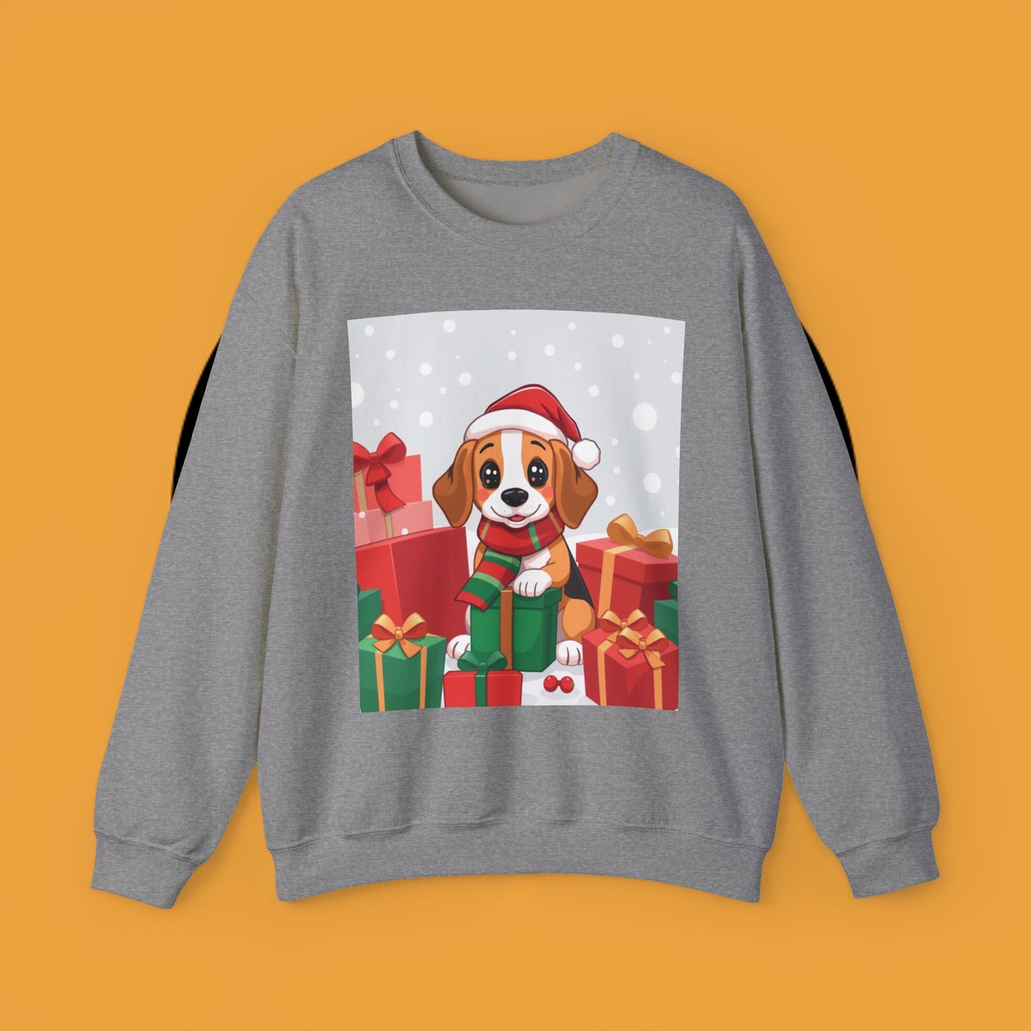 Adorable Christmas Beagle Sweatshirt – Perfect for the Holiday Season!