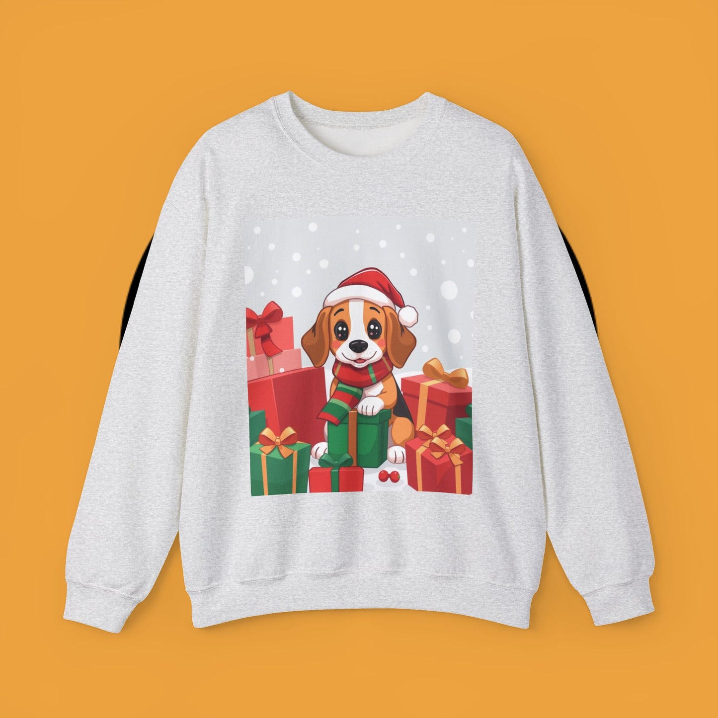 Adorable Christmas Beagle Sweatshirt – Perfect for the Holiday Season!