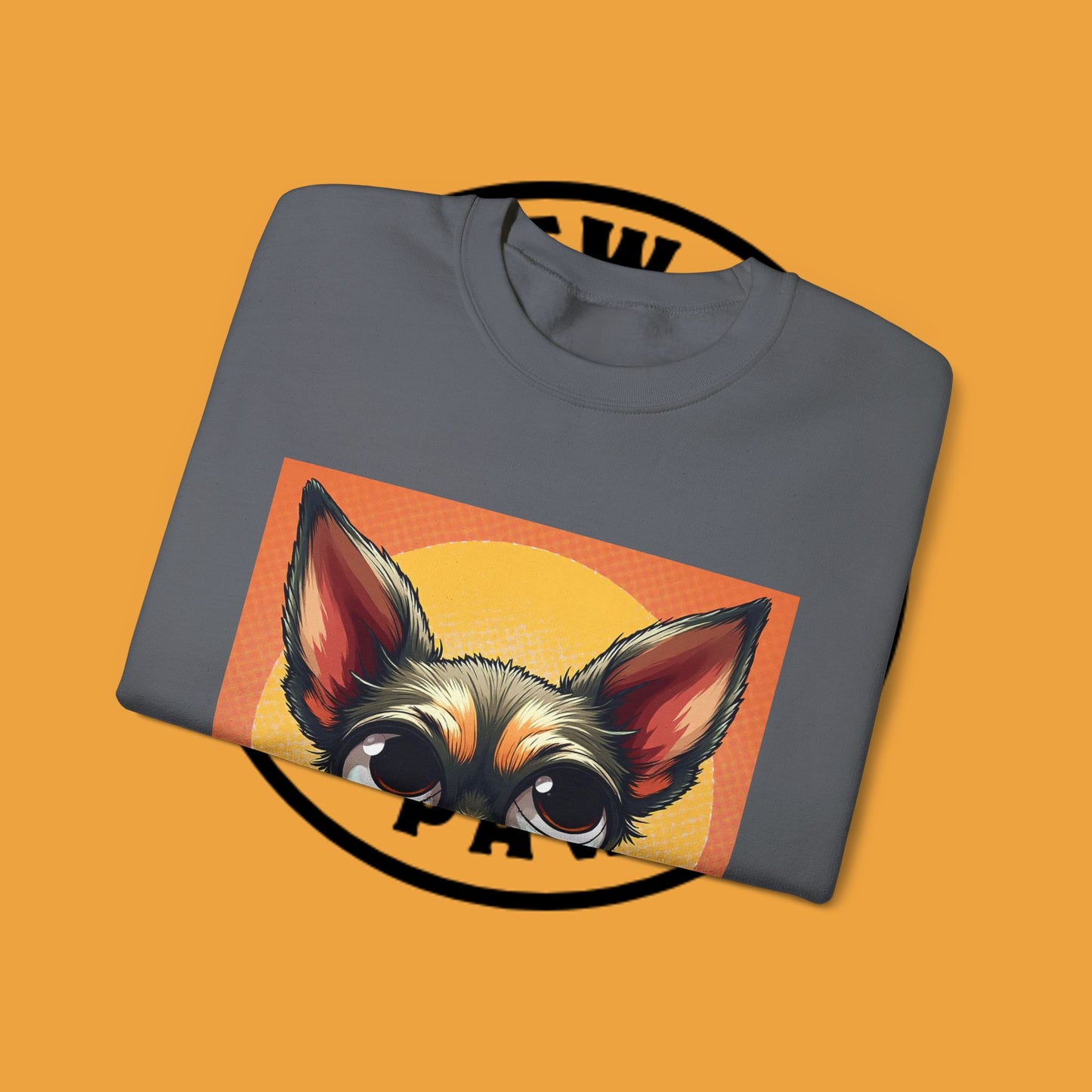 Cute Chihuahua Crewneck Sweatshirt - Funny Dog Lover Gift | Adorable Pet Portrait Pullover