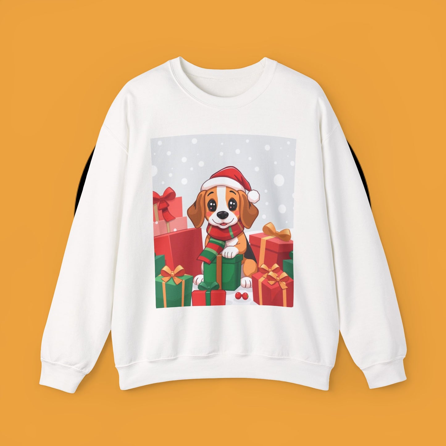 Adorable Christmas Beagle Sweatshirt – Perfect for the Holiday Season!