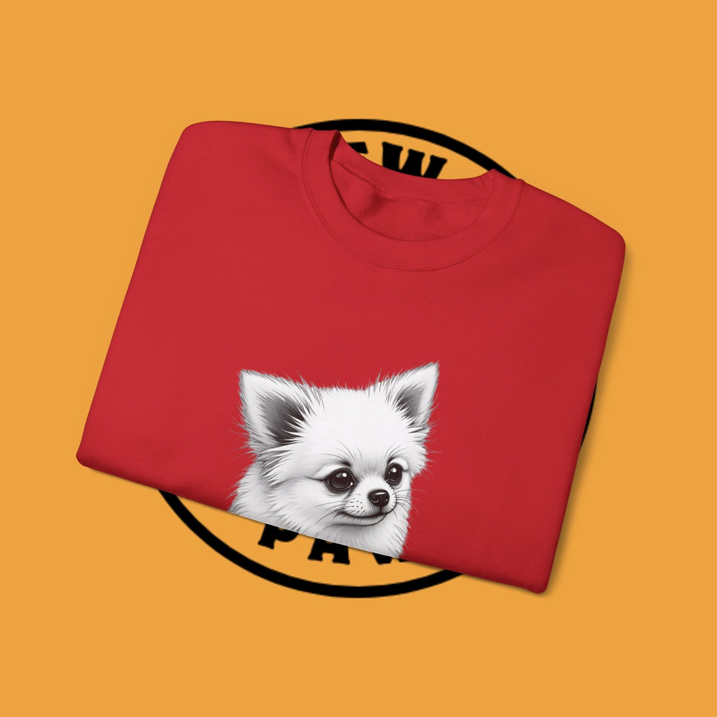 Classic Chihuahua Sketch Sweatshirt | Black White Dog Portrait | Artistic Pet Lover Gift