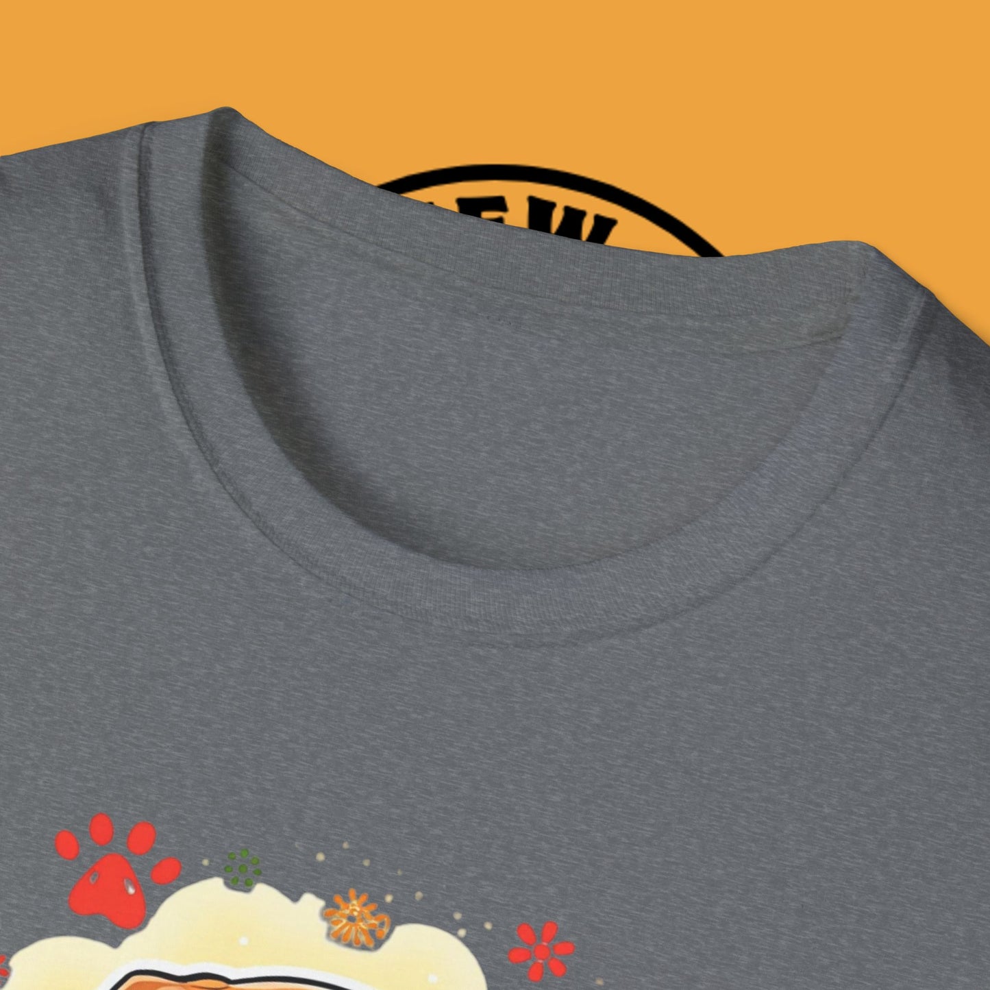Adorable Beagle Puppy with Hearts & Paws T-Shirt - Cute Dog Love Design Graphic Tee