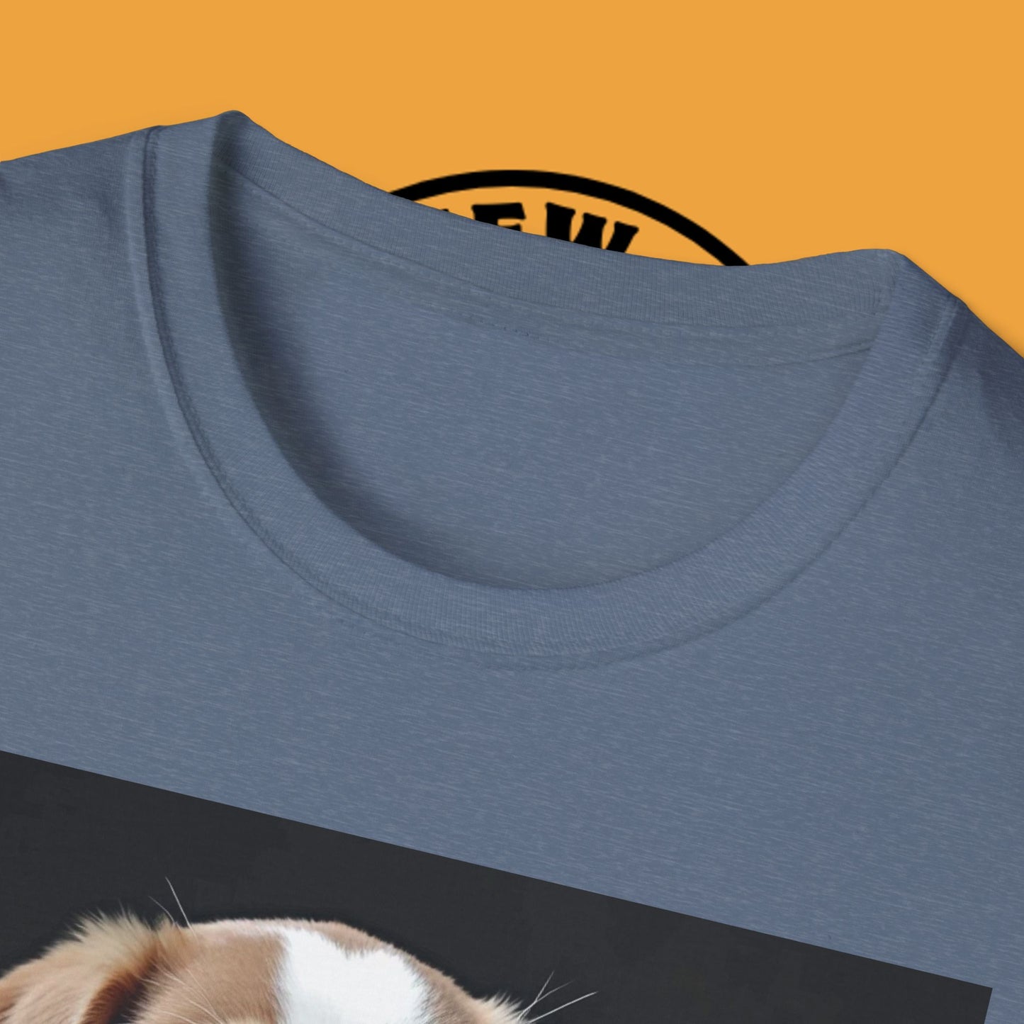 Tough Beagle Puppy T-Shirt - Rebel Dog with Leather Harness Design | Edgy Pet Lover Biker Style Tee