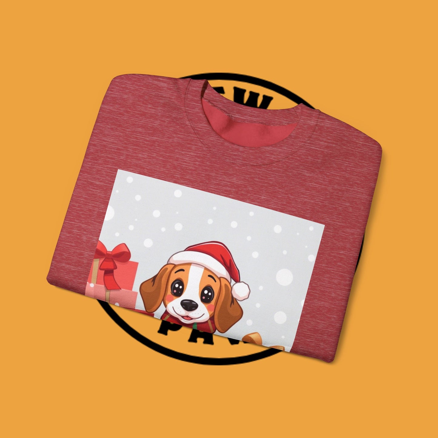 Adorable Christmas Beagle Sweatshirt – Perfect for the Holiday Season!