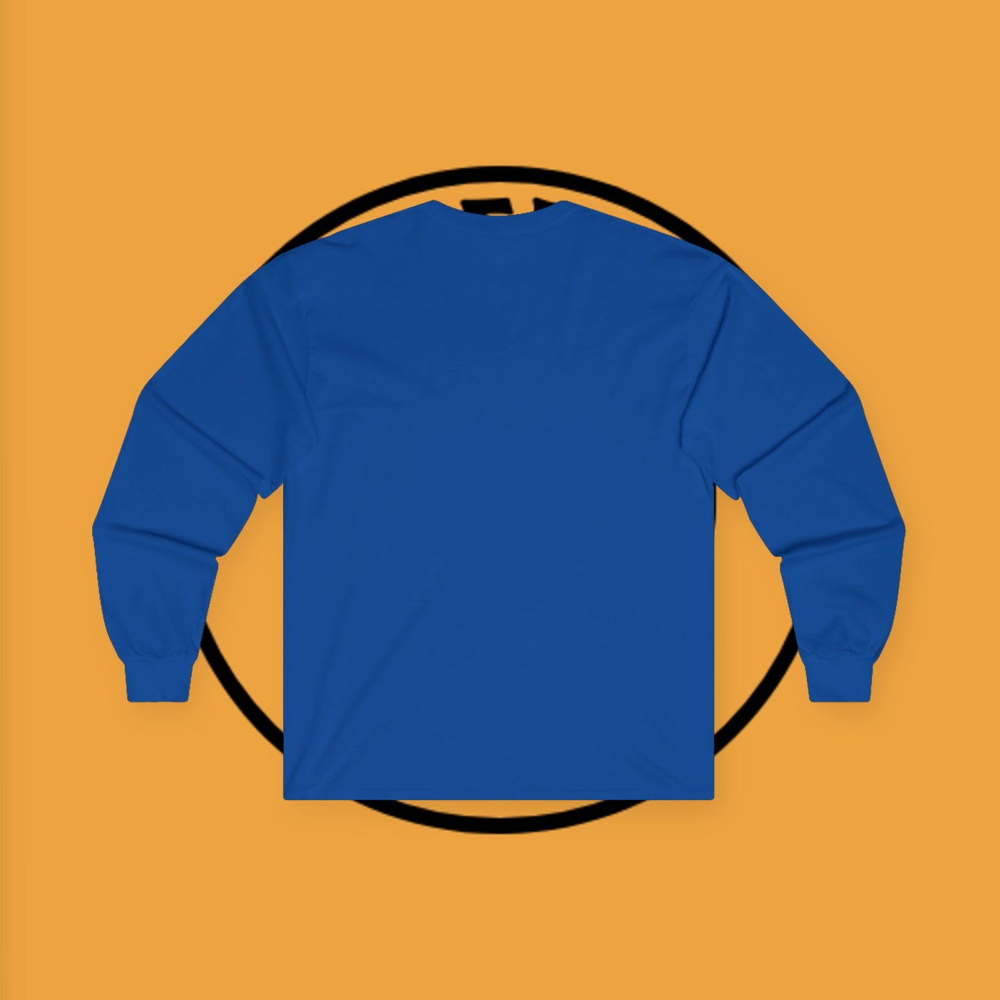 "Adorable Puppy by Tranquil Lake Long Sleeve Tee - Peaceful Nature Dog Art Shirt - Serene Landscape Apparel"