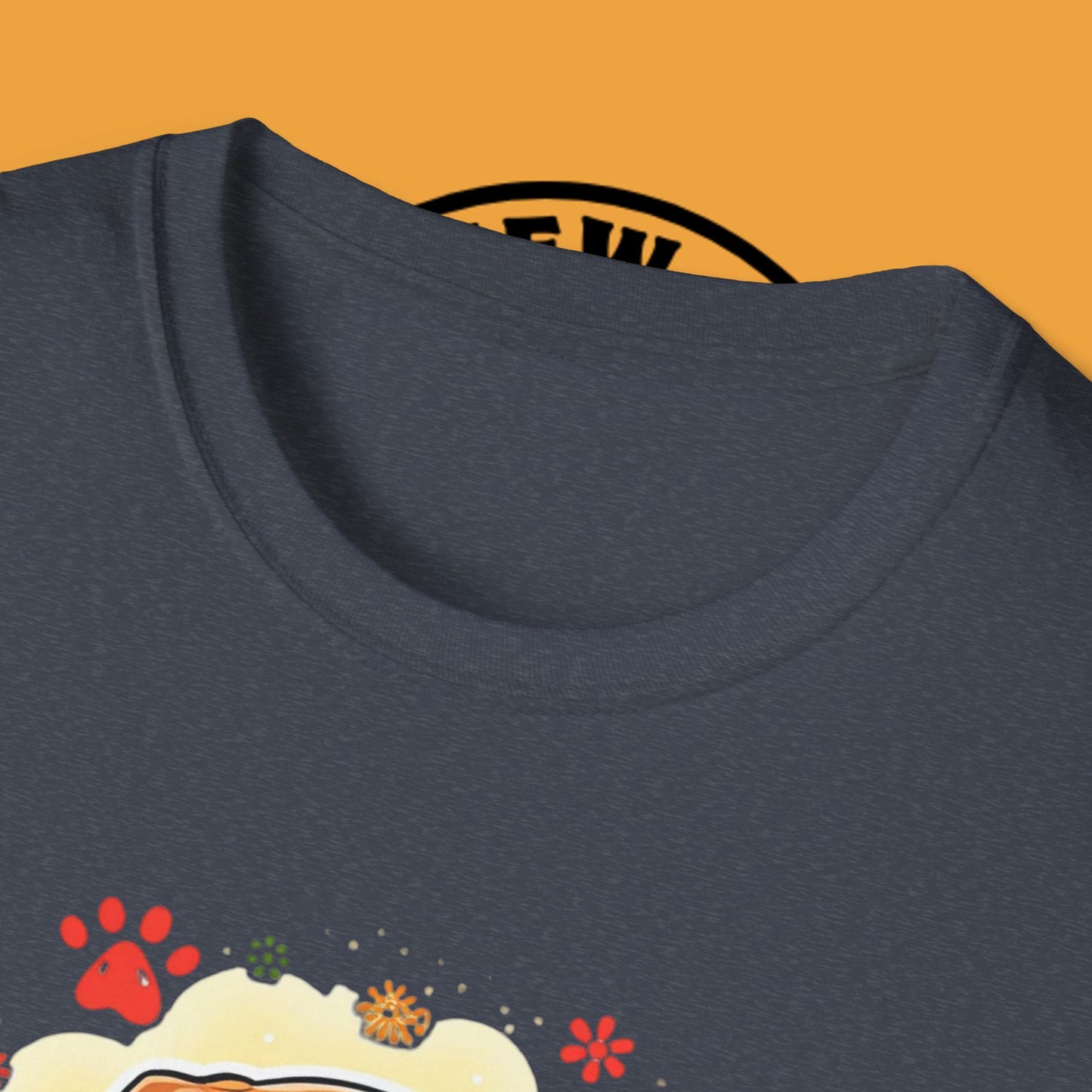 Adorable Beagle Puppy with Hearts & Paws T-Shirt - Cute Dog Love Design Graphic Tee
