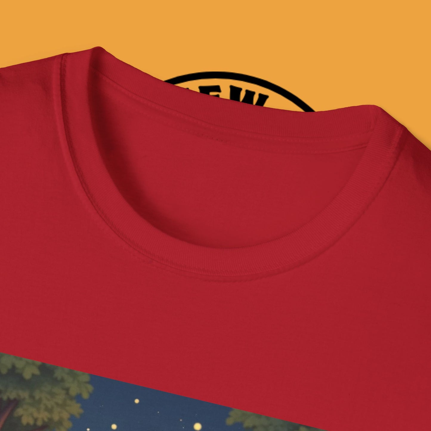 "Camping Adventure Border Collie" - Outdoor Adventure Dog T-Shirt - Border Collie Camping T-Shirt - Outdoor Adventure Dog Under Stars Tee | Nature Lover Pet Gift