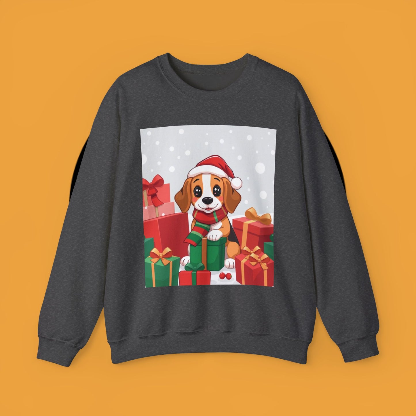 Adorable Christmas Beagle Sweatshirt – Perfect for the Holiday Season!
