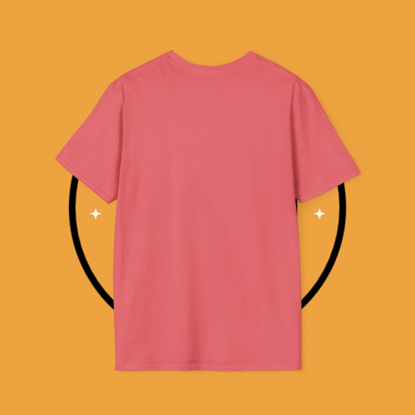 Minimalist Black Beagle Puppy T-Shirt - Simple Dog Silhouette Design | Modern Pet Lover Tee with Gold Accents
