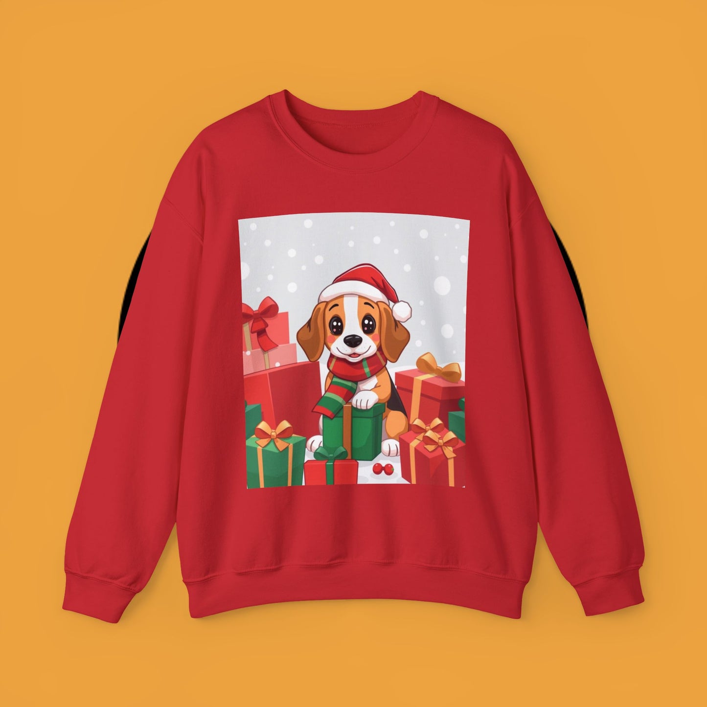 Adorable Christmas Beagle Sweatshirt – Perfect for the Holiday Season!