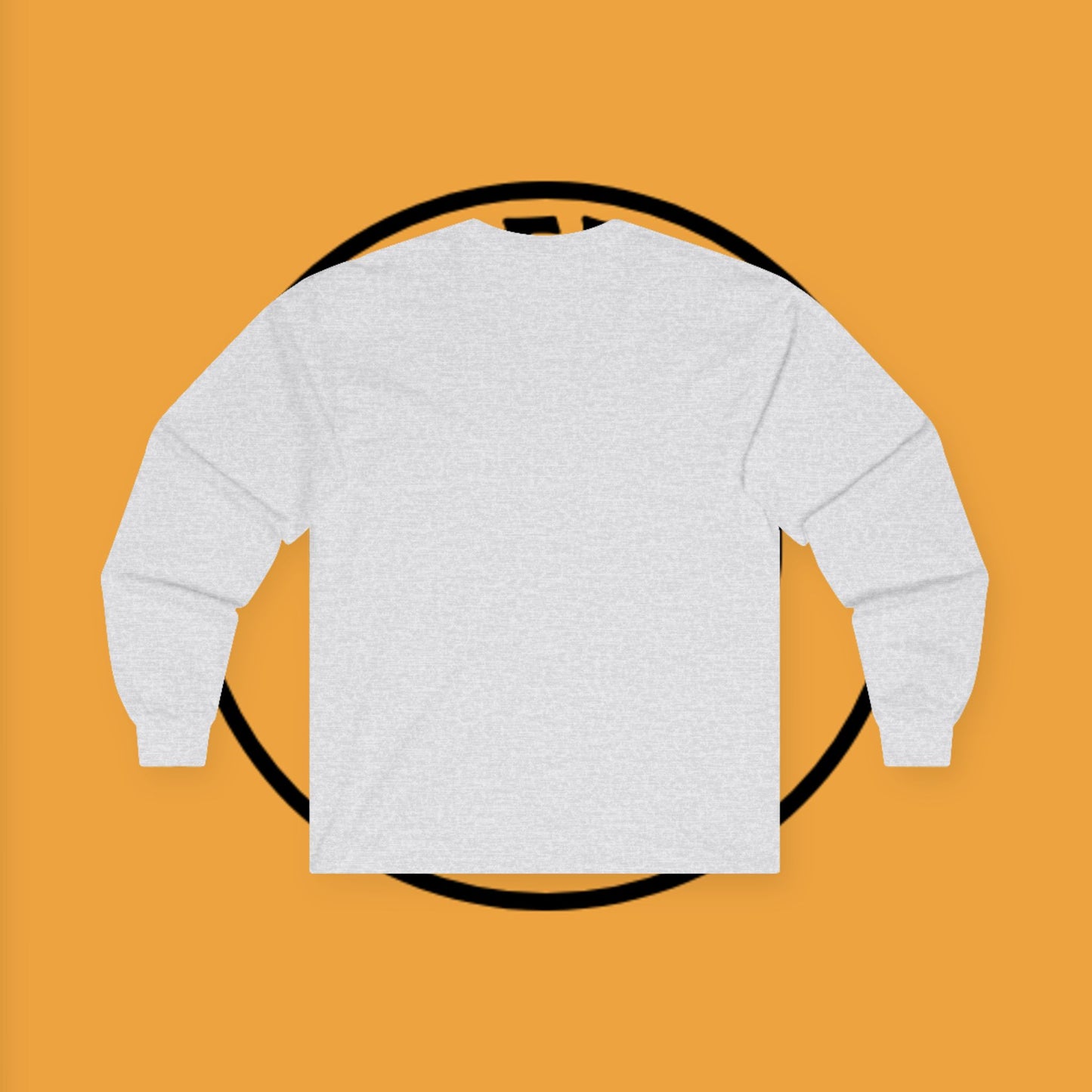 "Adorable Puppy by Tranquil Lake Long Sleeve Tee - Peaceful Nature Dog Art Shirt - Serene Landscape Apparel"