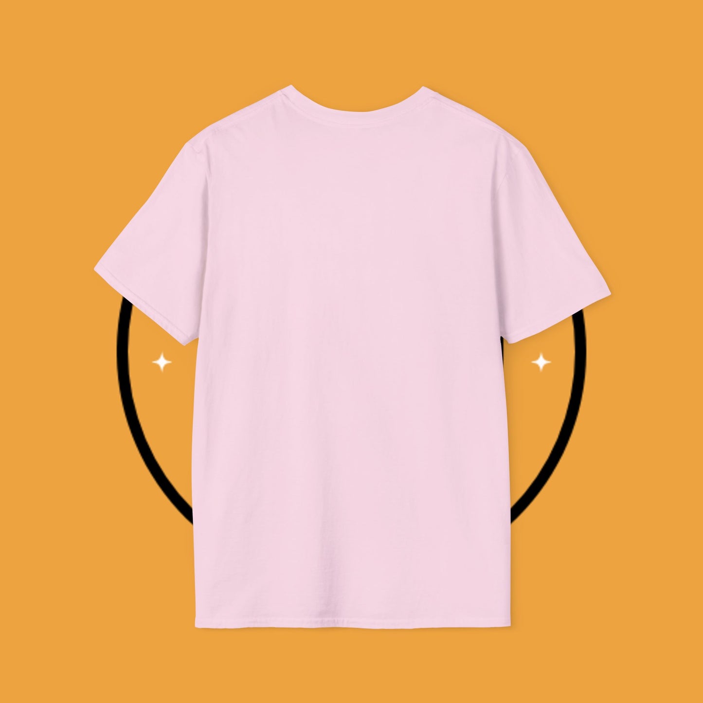 Minimalist Black Beagle Puppy T-Shirt - Simple Dog Silhouette Design | Modern Pet Lover Tee with Gold Accents
