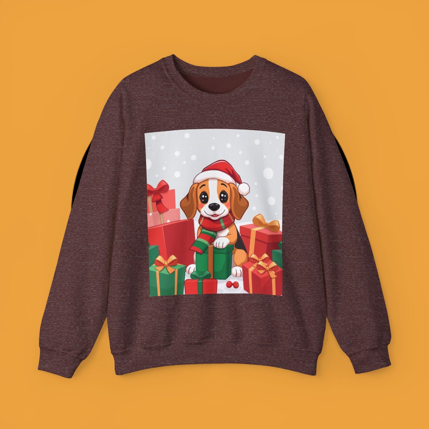 Adorable Christmas Beagle Sweatshirt – Perfect for the Holiday Season!