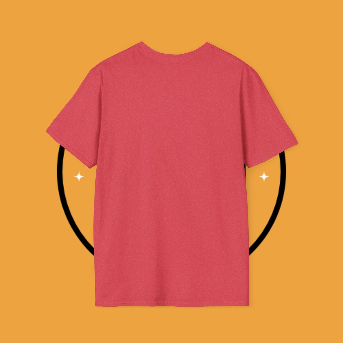 Minimalist Black Beagle Puppy T-Shirt - Simple Dog Silhouette Design | Modern Pet Lover Tee with Gold Accents