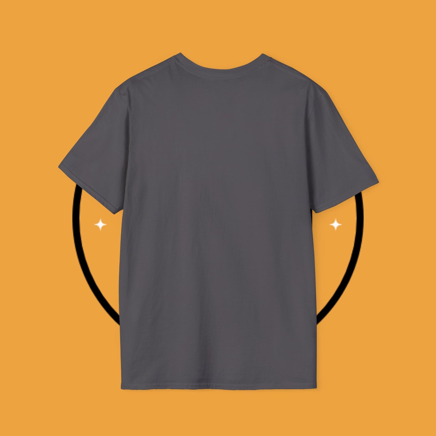 Modern Art Beagle Puppy T-Shirt - Geometric Low Poly Dog Design with Rainbow Background