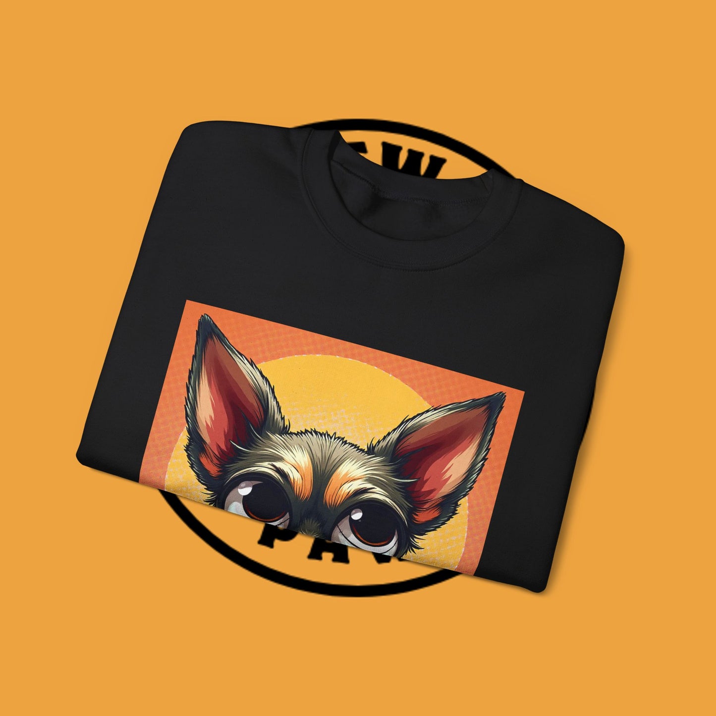 Cute Chihuahua Crewneck Sweatshirt - Funny Dog Lover Gift | Adorable Pet Portrait Pullover