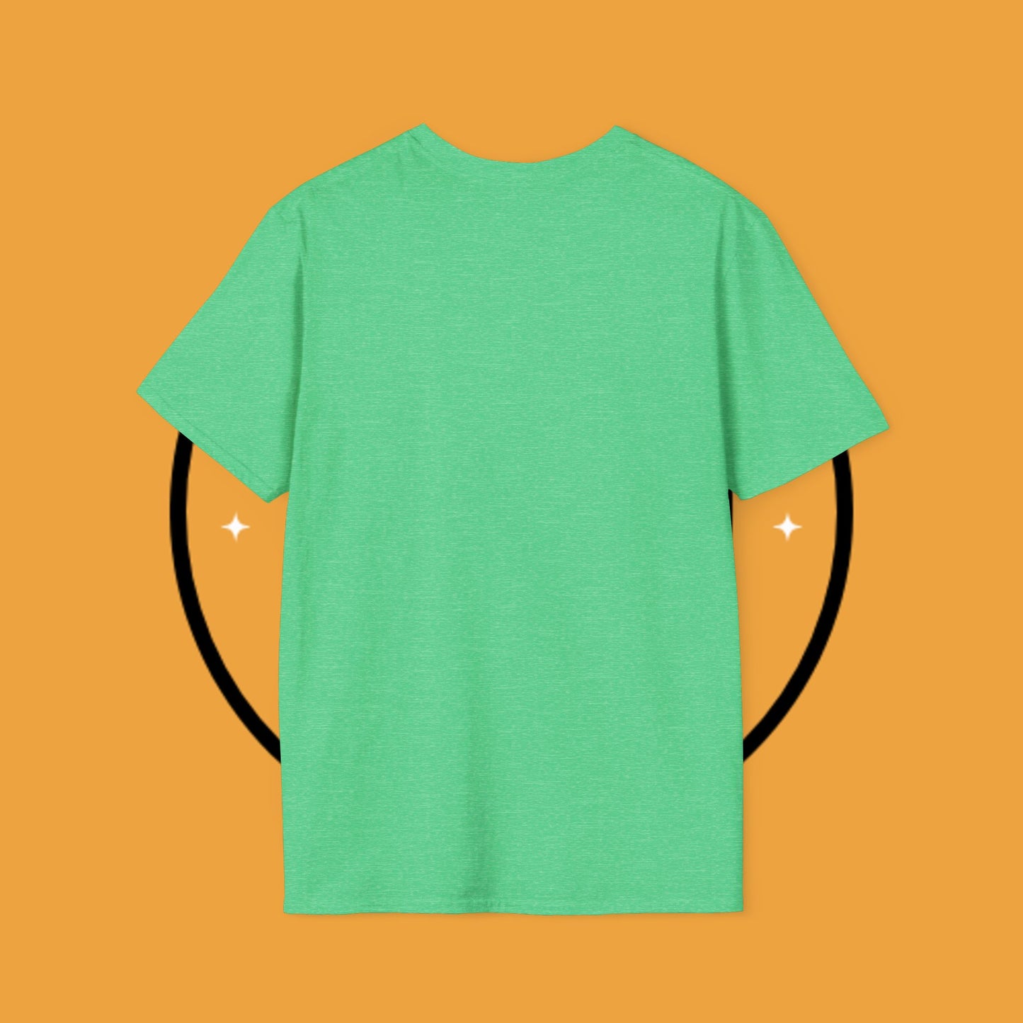Minimalist Black Beagle Puppy T-Shirt - Simple Dog Silhouette Design | Modern Pet Lover Tee with Gold Accents