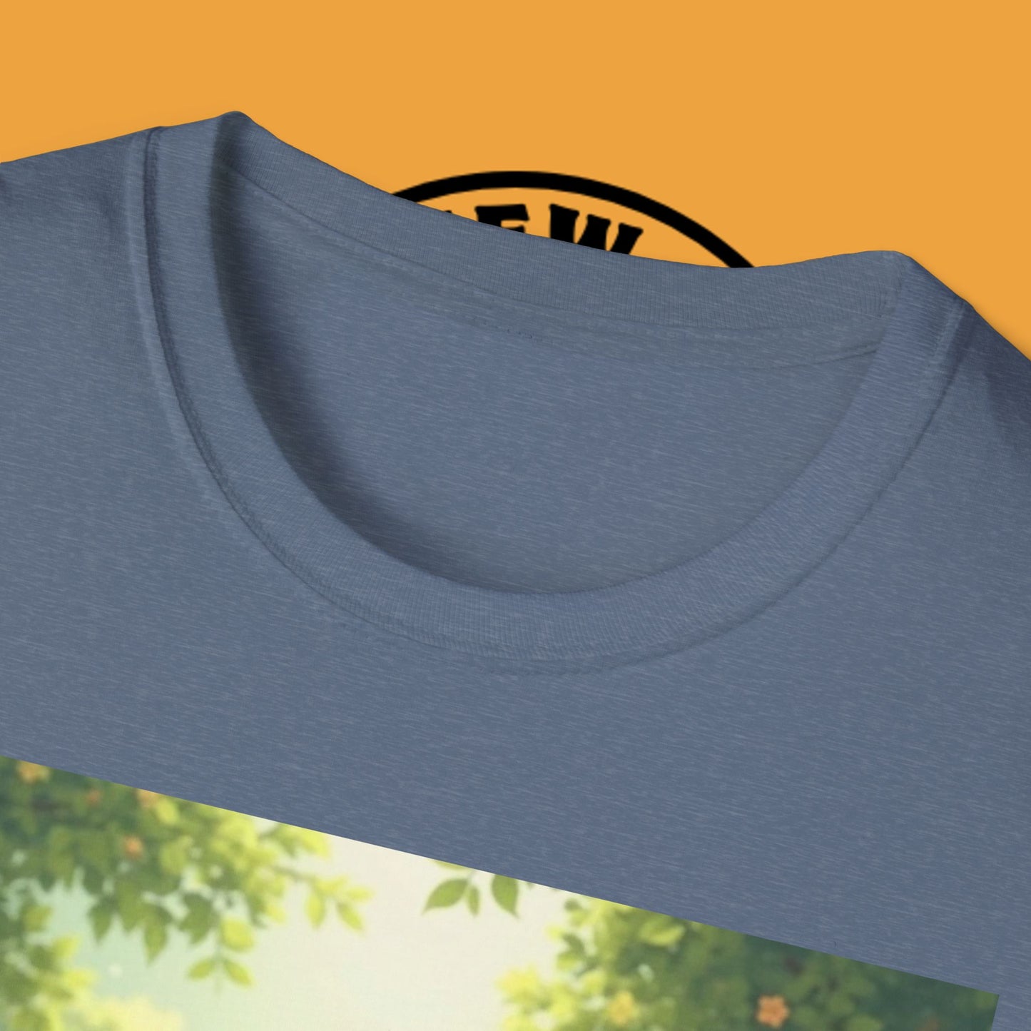 Magical Forest Beagle Puppy T-Shirt - Enchanted Nature Scene with Adorable Dog Design