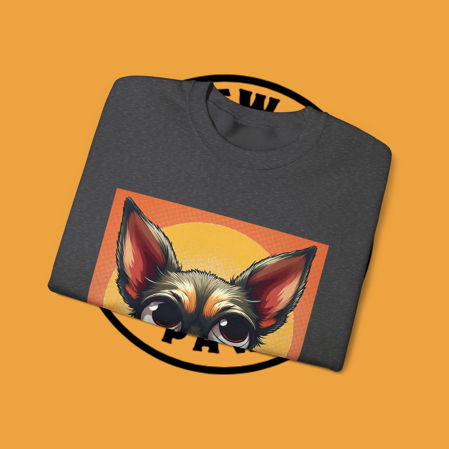 Cute Chihuahua Crewneck Sweatshirt - Funny Dog Lover Gift | Adorable Pet Portrait Pullover