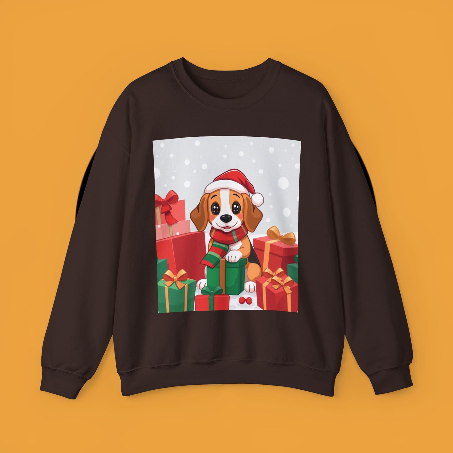 Adorable Christmas Beagle Sweatshirt – Perfect for the Holiday Season!