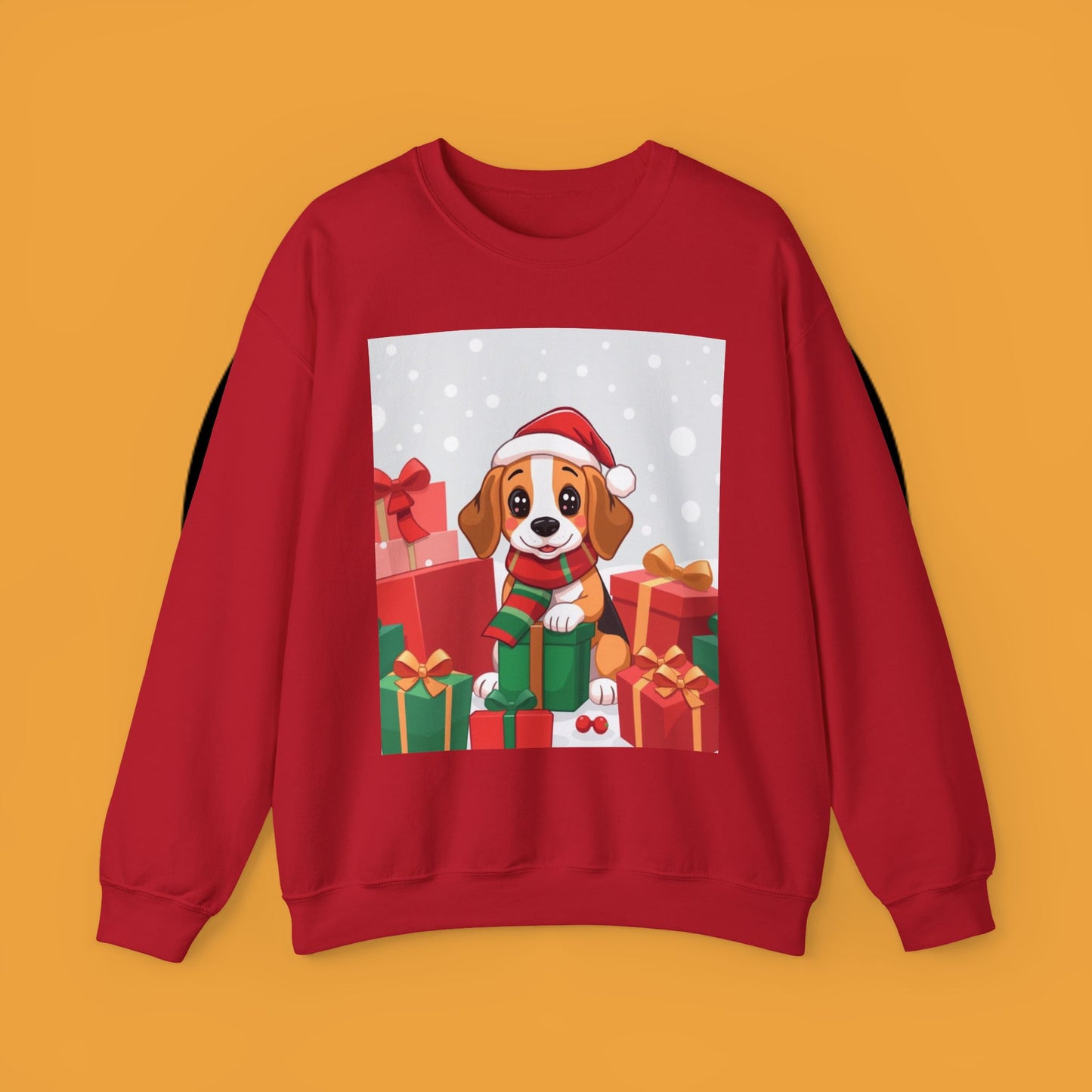 Adorable Christmas Beagle Sweatshirt – Perfect for the Holiday Season!