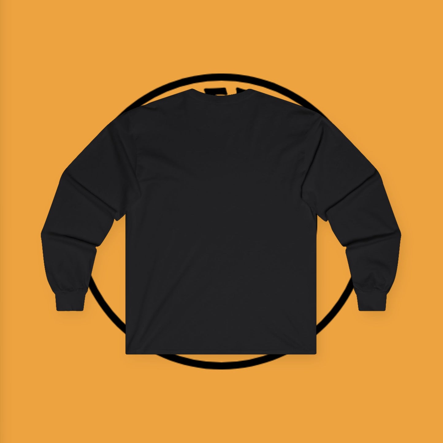 "Neon Speed Dog Long Sleeve Tee - Cyberpunk Running Border Collie Shirt - Futuristic Animal Art Apparel"