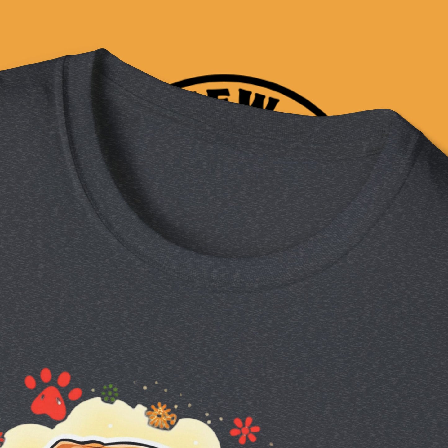 Adorable Beagle Puppy with Hearts & Paws T-Shirt - Cute Dog Love Design Graphic Tee