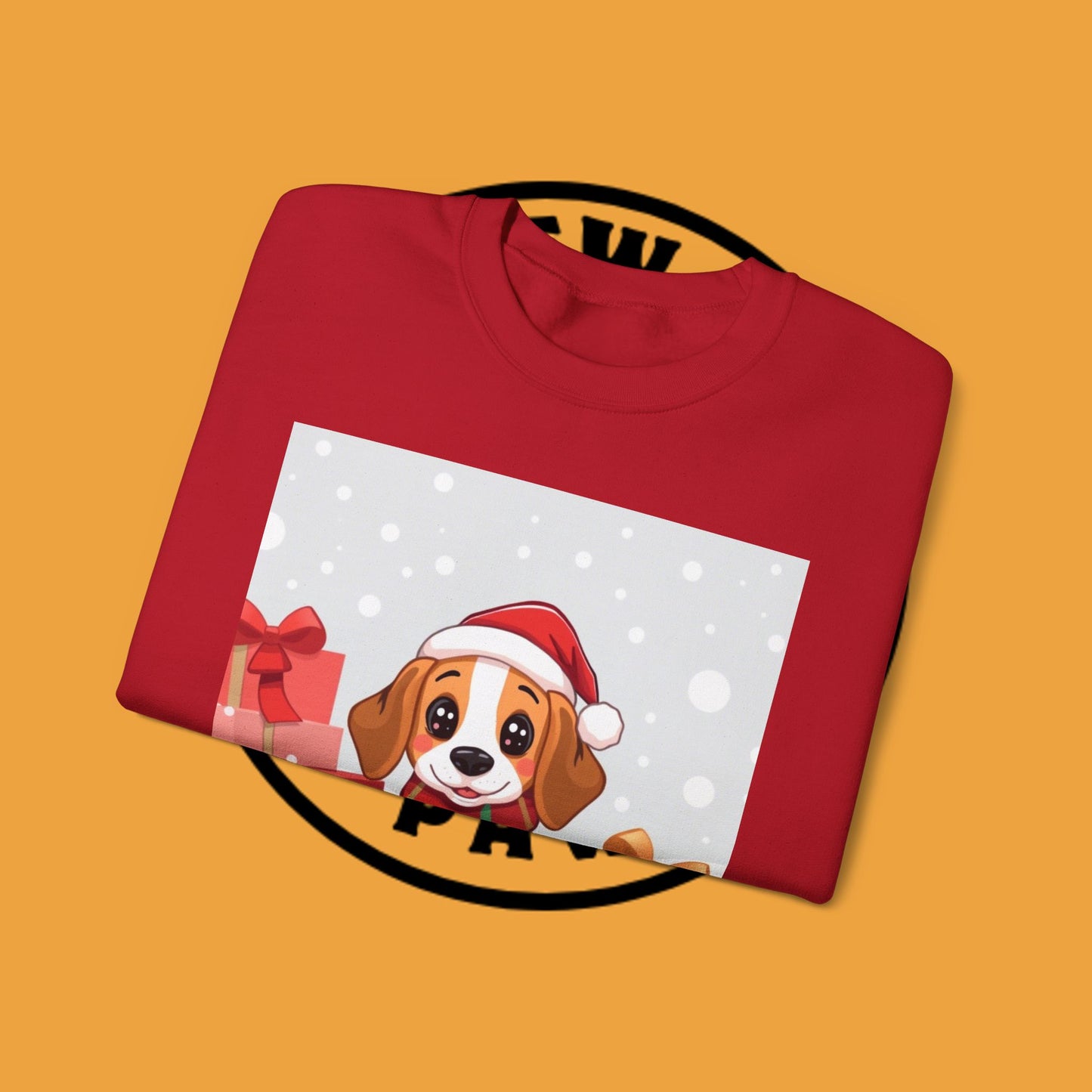 Adorable Christmas Beagle Sweatshirt – Perfect for the Holiday Season!