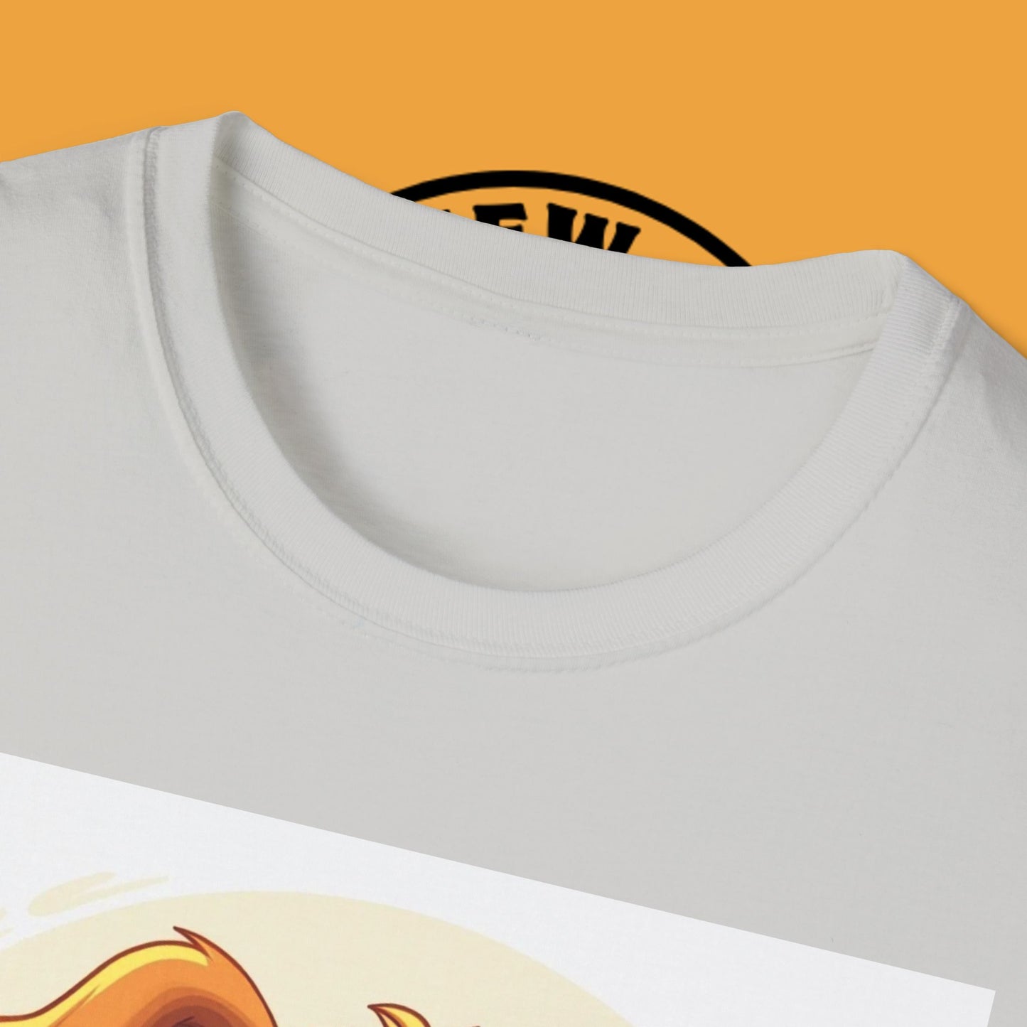 Happy Beagle Puppy with Bone T-Shirt - Cute Cartoon Dog Graphic Tee for Pet Lovers