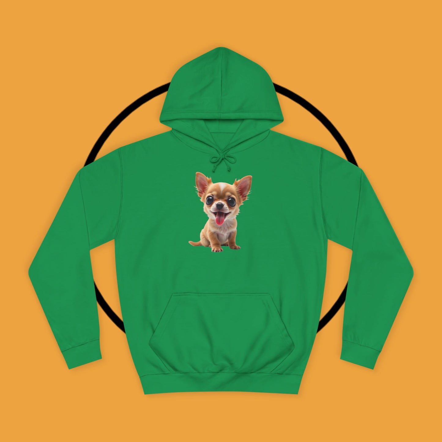 Adorable Chihuahua Puppy Hoodie - Cute Dog Lover Pullover Sweatshirt