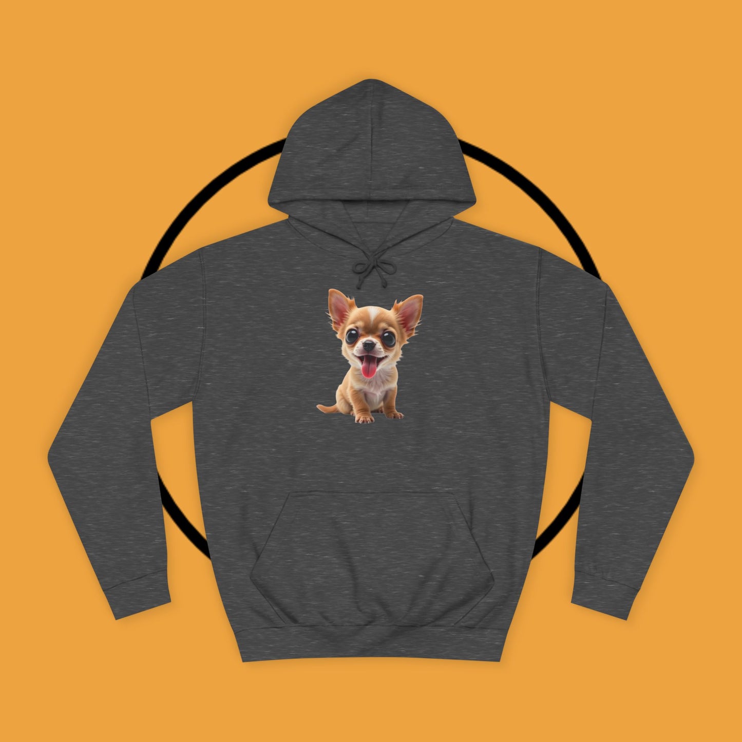 Adorable Chihuahua Puppy Hoodie - Cute Dog Lover Pullover Sweatshirt
