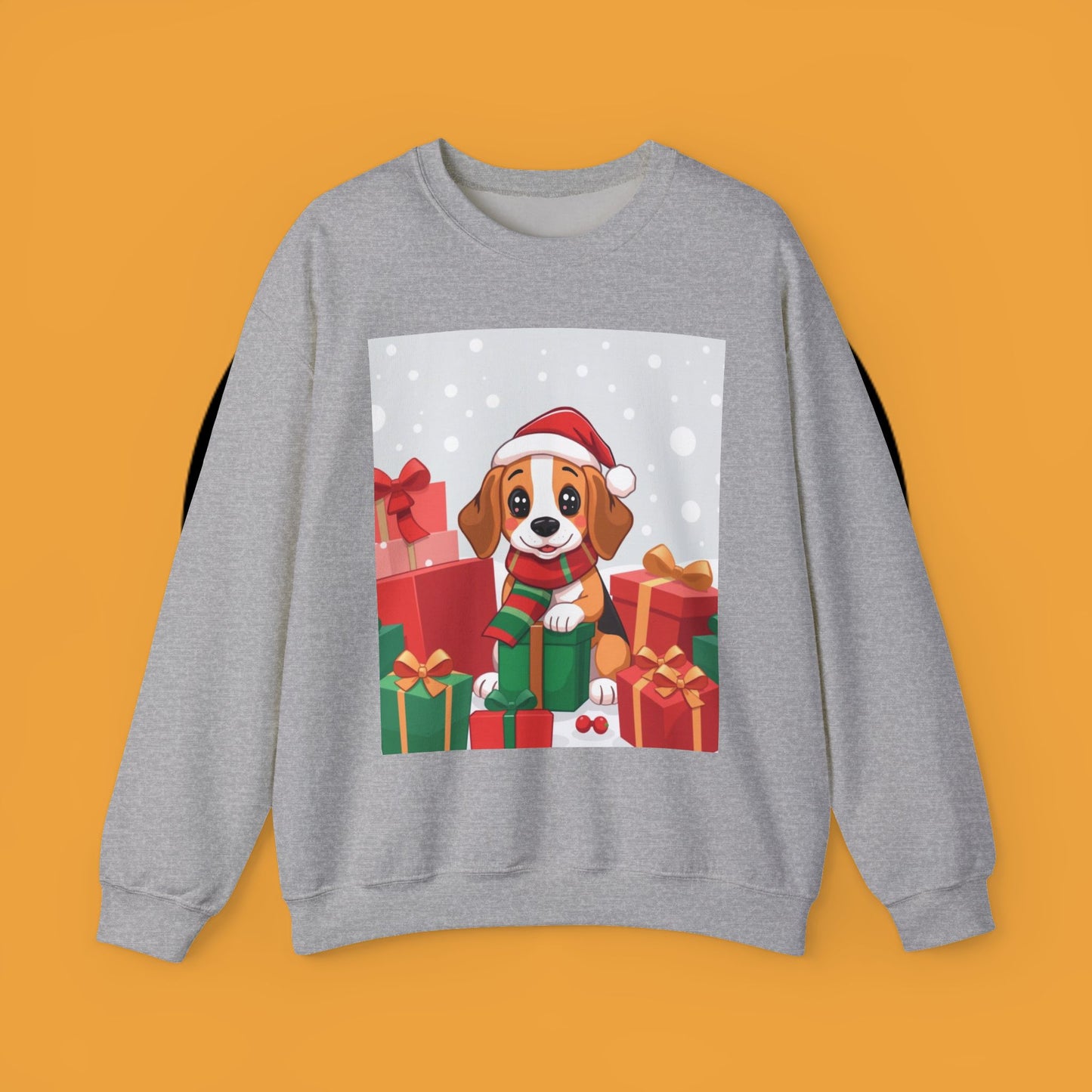 Adorable Christmas Beagle Sweatshirt – Perfect for the Holiday Season!