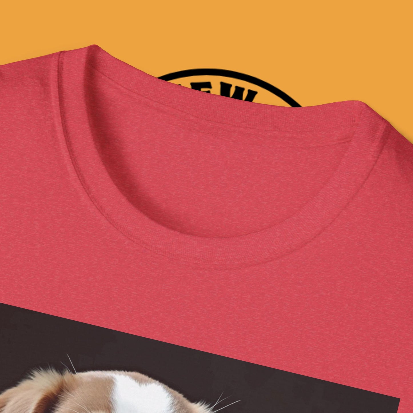 Tough Beagle Puppy T-Shirt - Rebel Dog with Leather Harness Design | Edgy Pet Lover Biker Style Tee