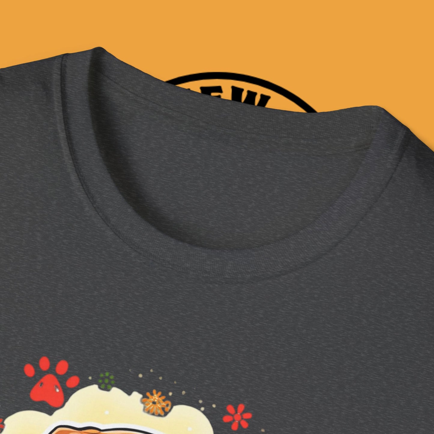 Adorable Beagle Puppy with Hearts & Paws T-Shirt - Cute Dog Love Design Graphic Tee