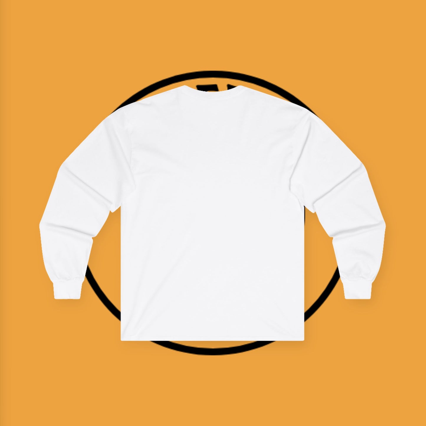 "Adorable Puppy by Tranquil Lake Long Sleeve Tee - Peaceful Nature Dog Art Shirt - Serene Landscape Apparel"
