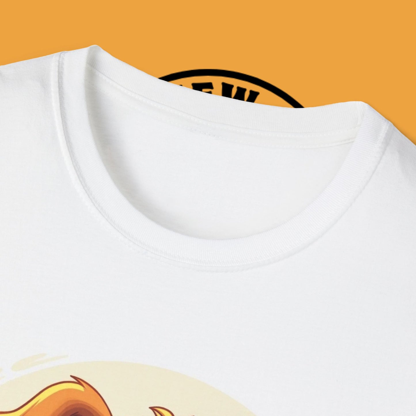 Happy Beagle Puppy with Bone T-Shirt - Cute Cartoon Dog Graphic Tee for Pet Lovers