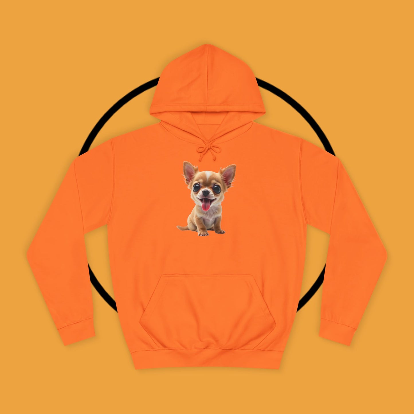Adorable Chihuahua Puppy Hoodie - Cute Dog Lover Pullover Sweatshirt
