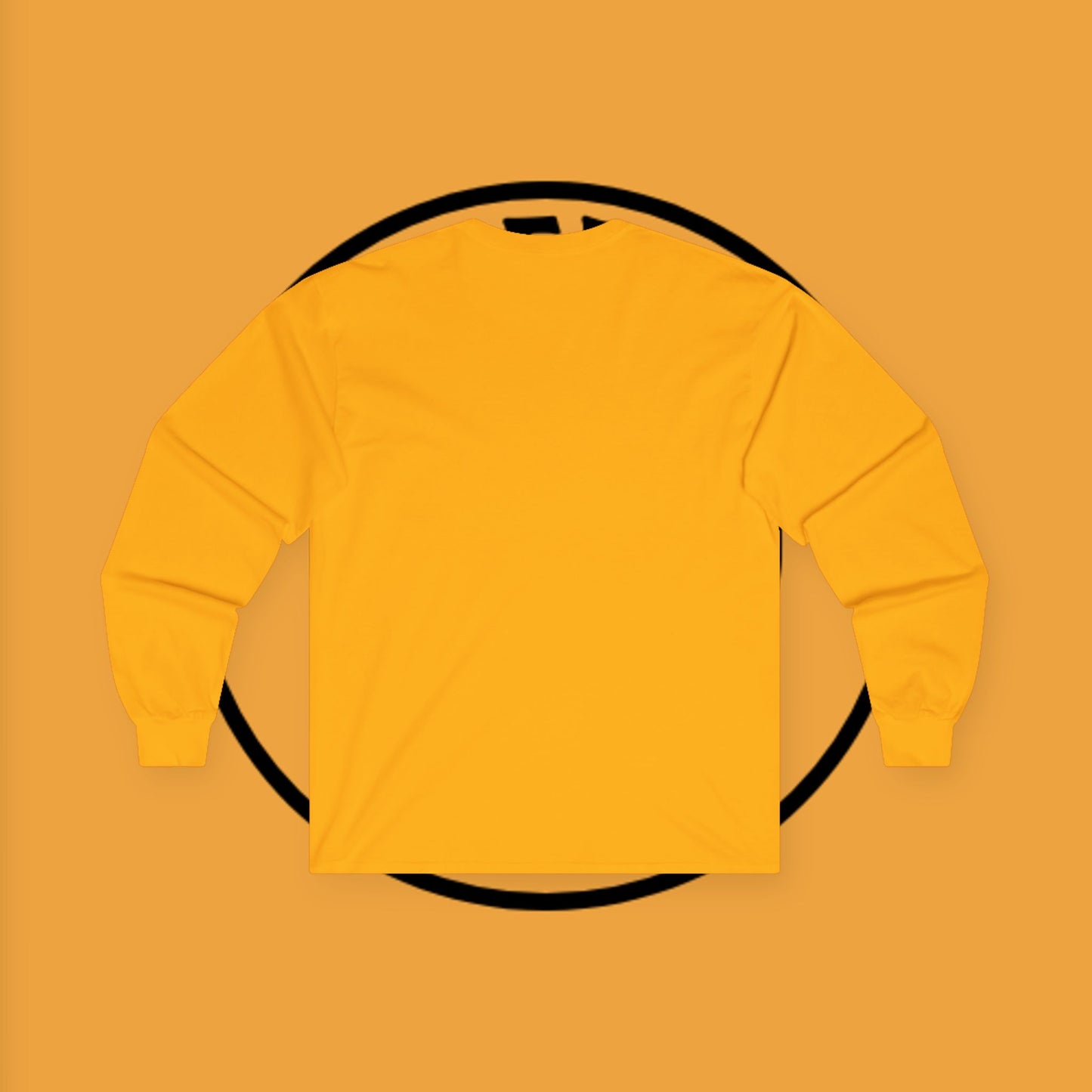 "Adorable Puppy by Tranquil Lake Long Sleeve Tee - Peaceful Nature Dog Art Shirt - Serene Landscape Apparel"
