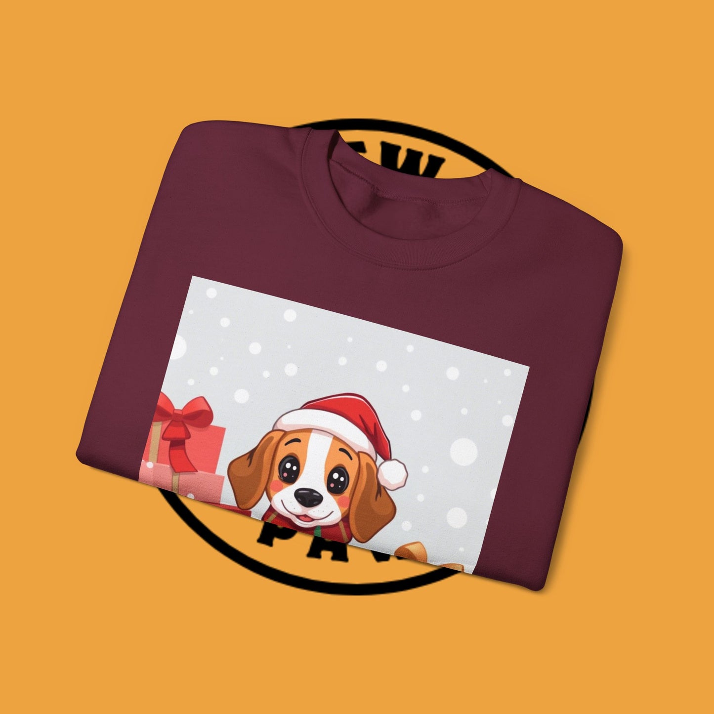 Adorable Christmas Beagle Sweatshirt – Perfect for the Holiday Season!