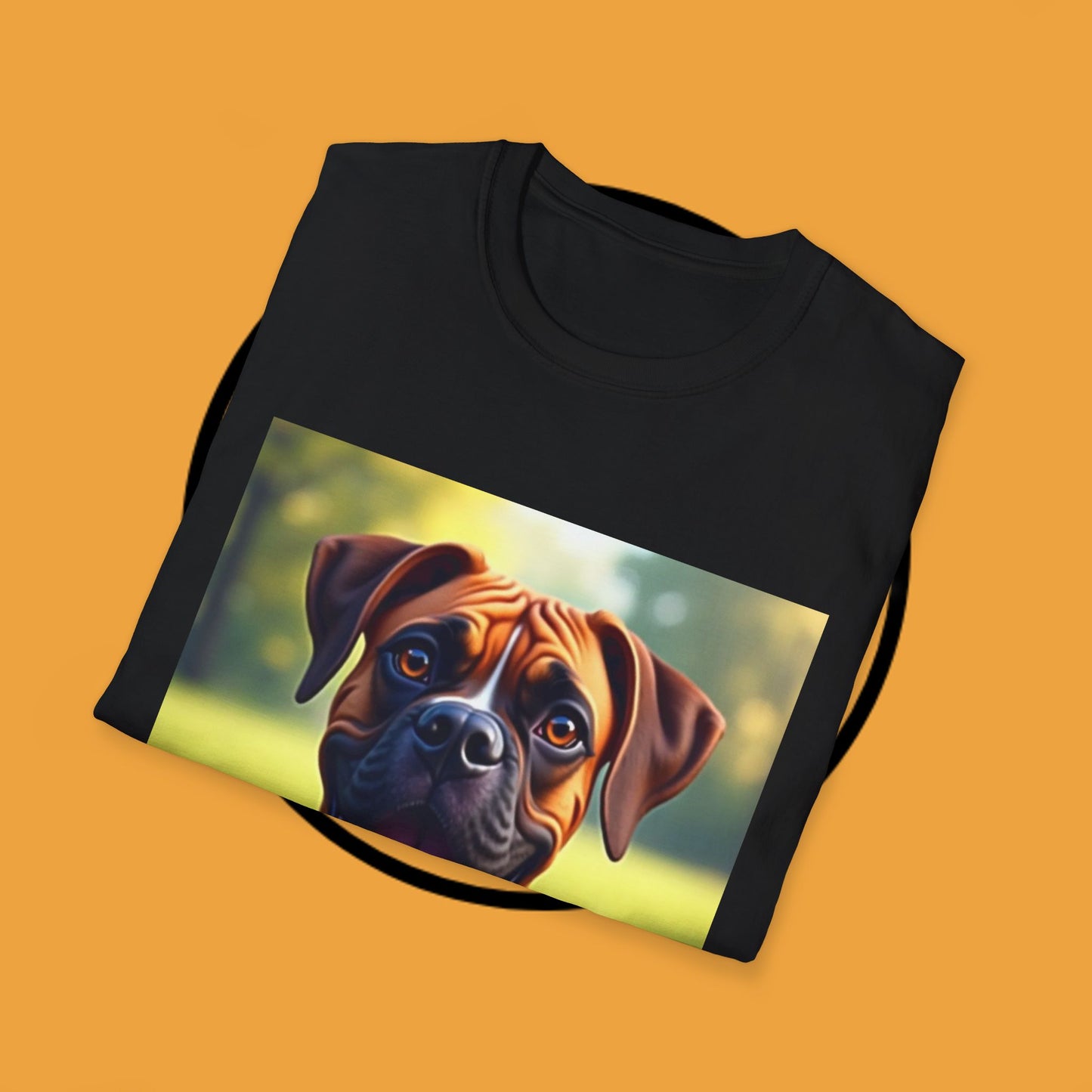 "Happy Boxer Pure Joy" Premium T-Shirt / Smiling Puppy Joy Tee Gift