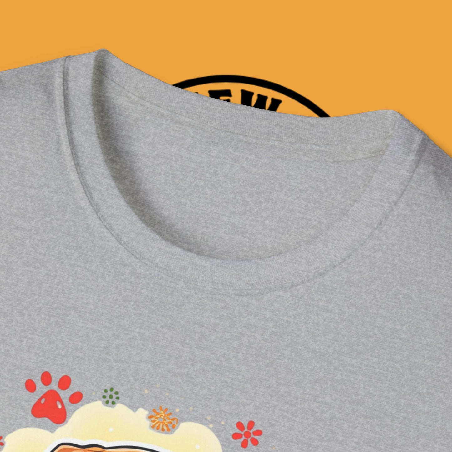 Adorable Beagle Puppy with Hearts & Paws T-Shirt - Cute Dog Love Design Graphic Tee