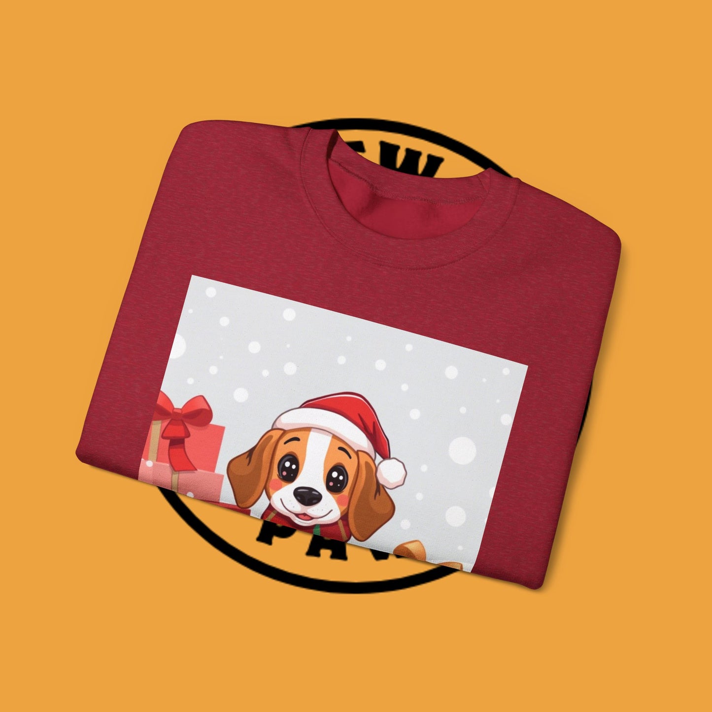 Adorable Christmas Beagle Sweatshirt – Perfect for the Holiday Season!