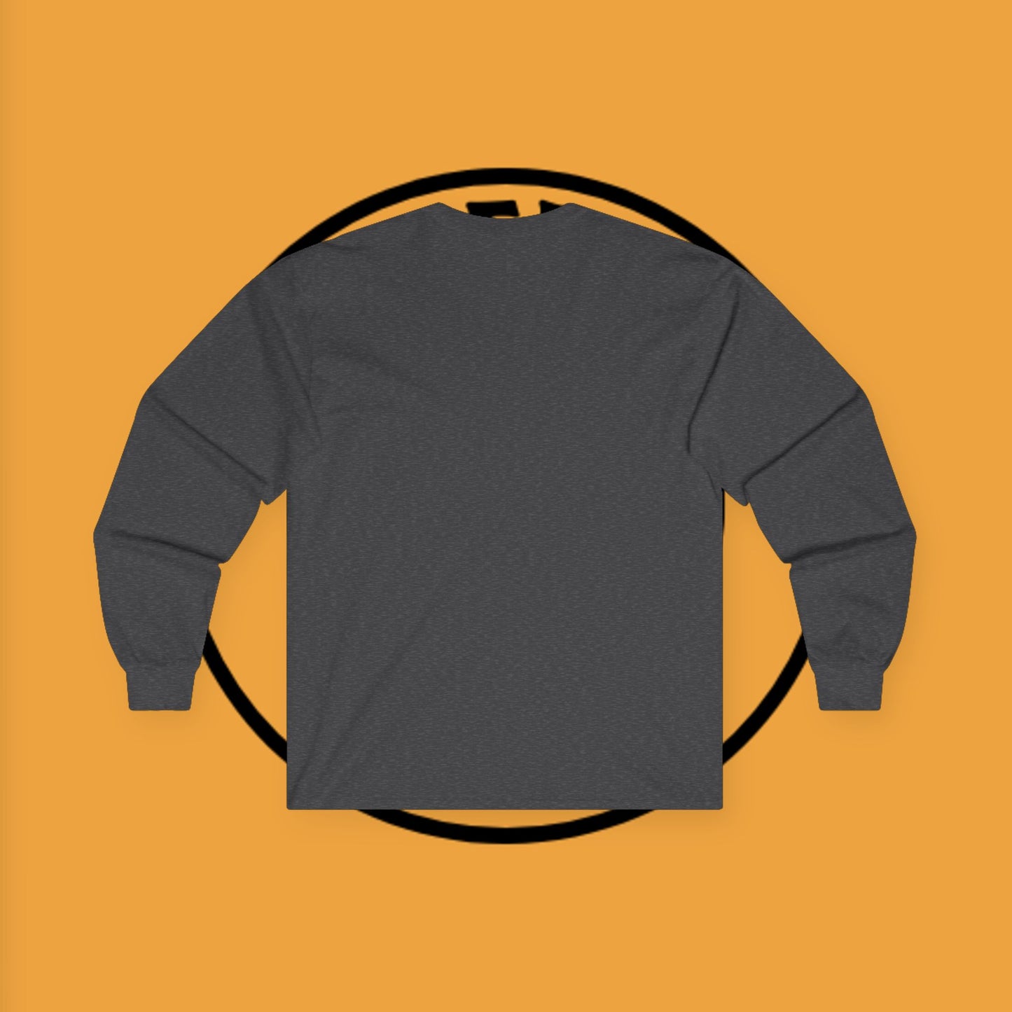 Moonlight Border Collie Long Sleeve Tee - Howling Dog Silhouette Shirt | Mystical Pet Apparel