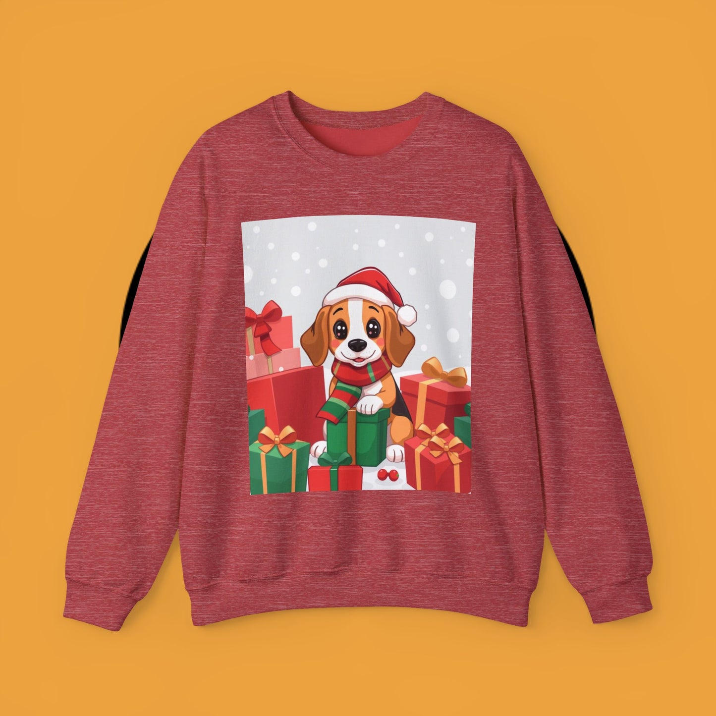 Adorable Christmas Beagle Sweatshirt – Perfect for the Holiday Season!