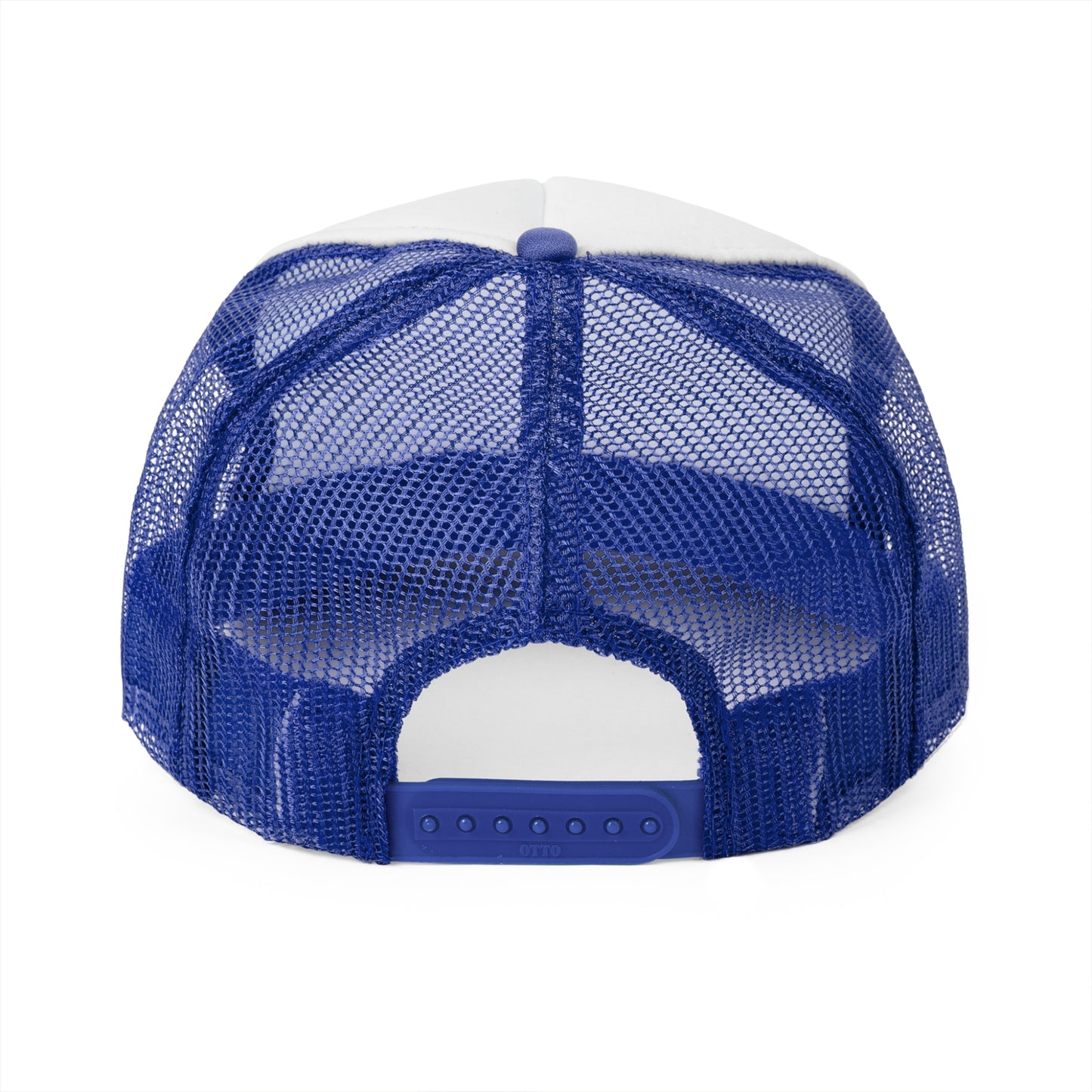 Pixel Art Dog Trucker Cap - Retro Gaming Golden Retriever Design - Unisex Adjustable Cap