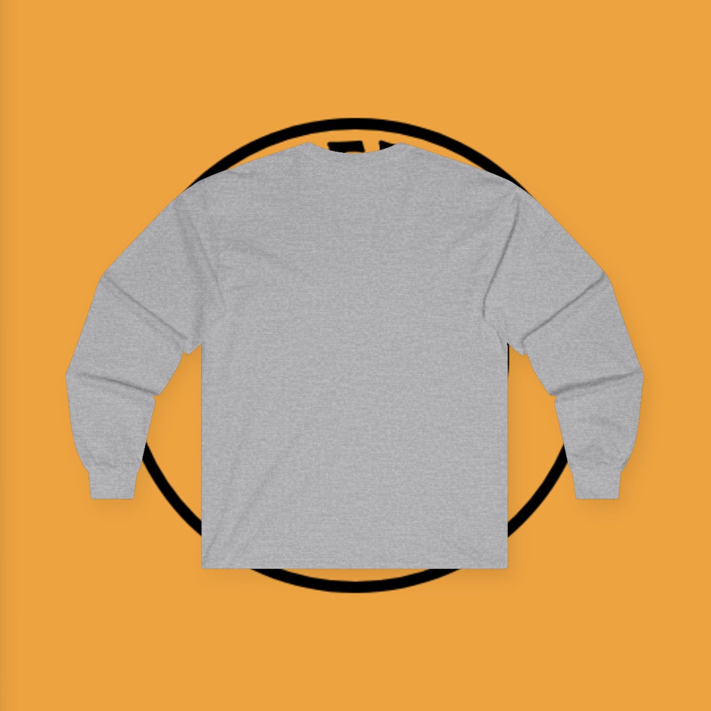 "Adorable Puppy by Tranquil Lake Long Sleeve Tee - Peaceful Nature Dog Art Shirt - Serene Landscape Apparel"