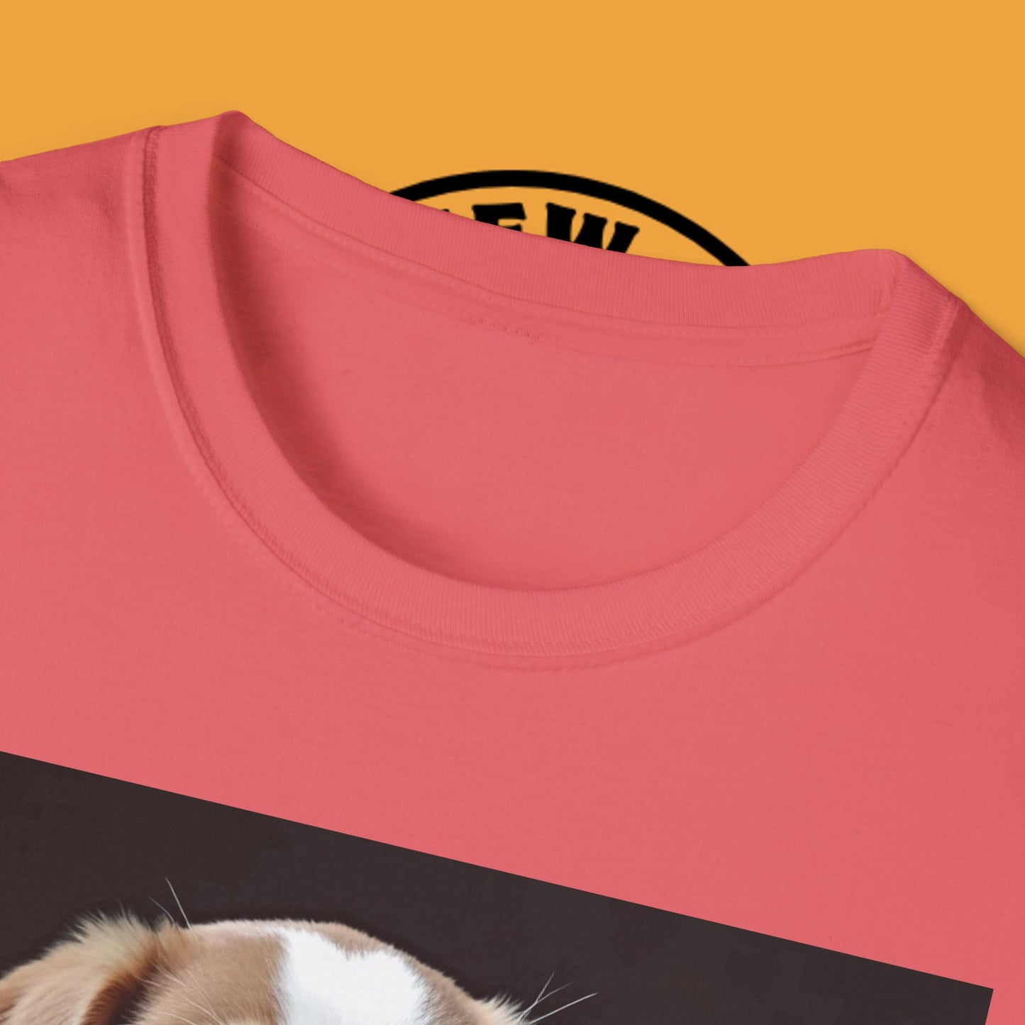 Tough Beagle Puppy T-Shirt - Rebel Dog with Leather Harness Design | Edgy Pet Lover Biker Style Tee