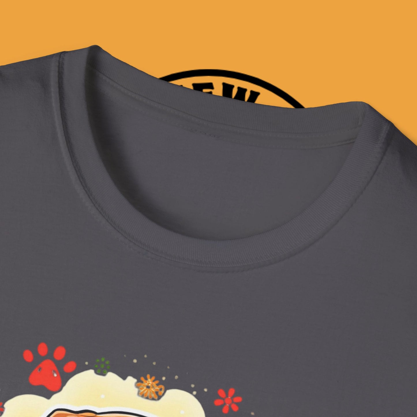 Adorable Beagle Puppy with Hearts & Paws T-Shirt - Cute Dog Love Design Graphic Tee